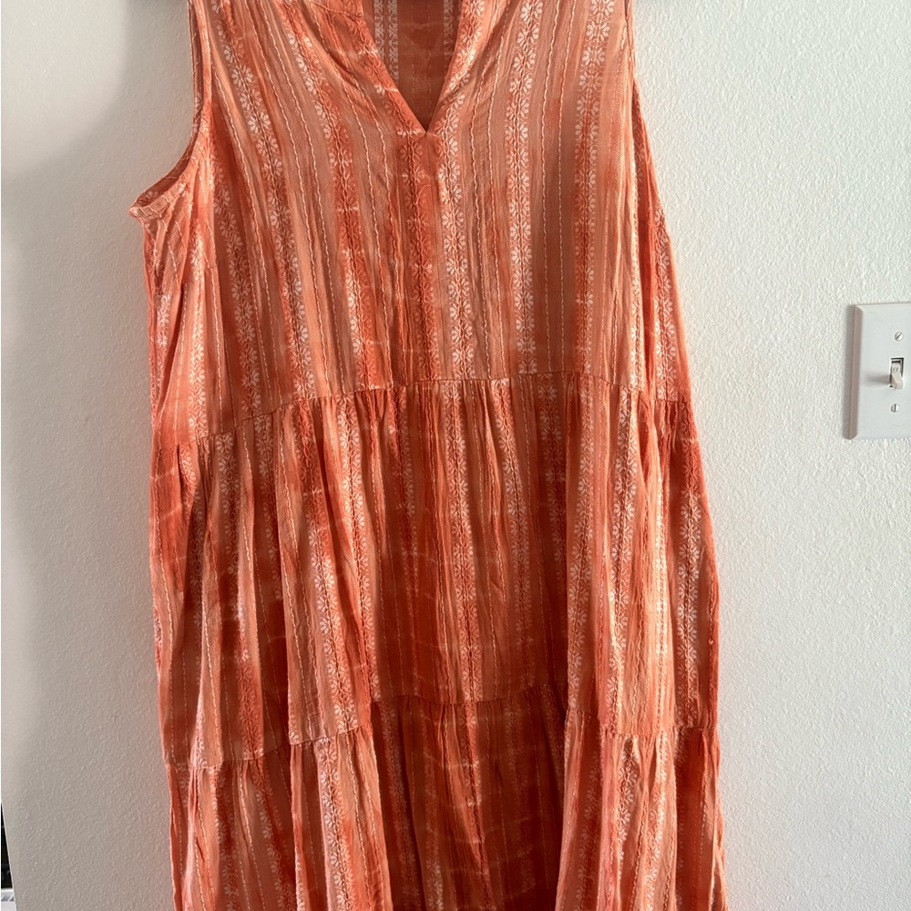 J. Jill Orange Dress